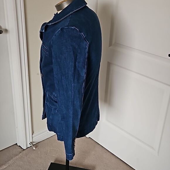 Pilcro Blue Blazer Tailored Fit - Picture 3 of 16